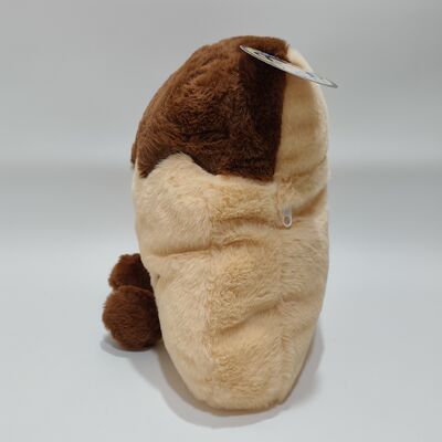 Dolce cuscino di budino di frutta in PVC trasparente con mini frutti colorati all'interno