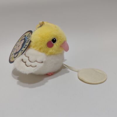 Peluche di Calopsitta con Piedi Magnetici per Spalle
