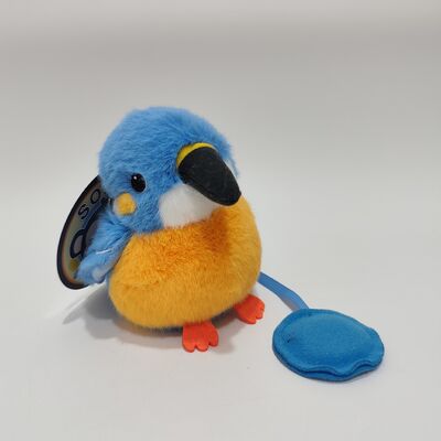 Giocattolo di peluche Kingfisher magnetici