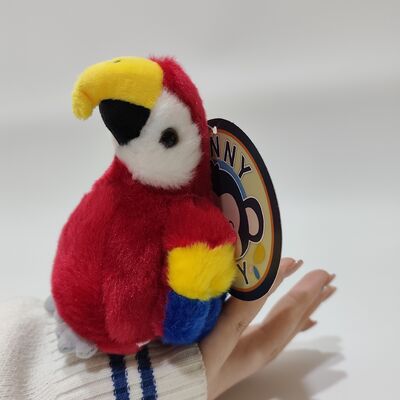 Peluche Pappagallo Magnetico in Piedi sulle Spalle