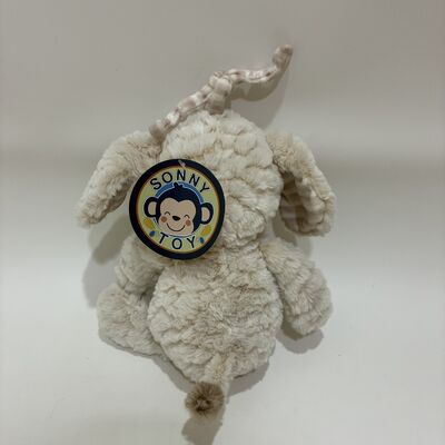 Giocattolo di peluche succhietto per il sonno del bambino morbido con carillon per neonato in peluche personalizzato