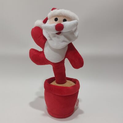 Canti e danze serie natalizie Babbo Natale Uomo pan di zenzero Albero di Natale Pinguini Alce