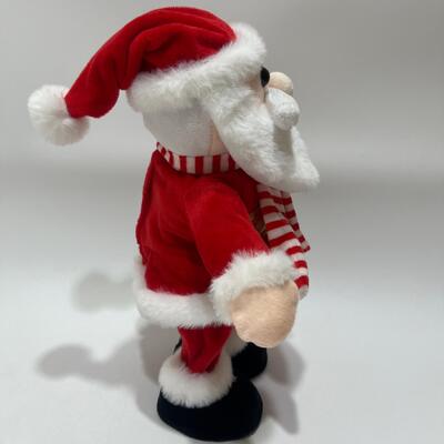 Peluche di Babbo Natale canterino e danzante con musica