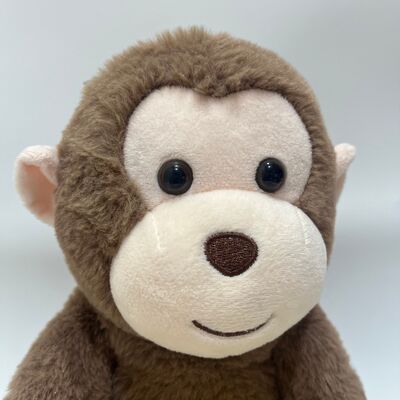 Interattivo Peek-a-Boo Scimmia giocattolo di peluche con funzione di registrazione e canto Banana Tenendo Nasconditi e cerca animale ripieno