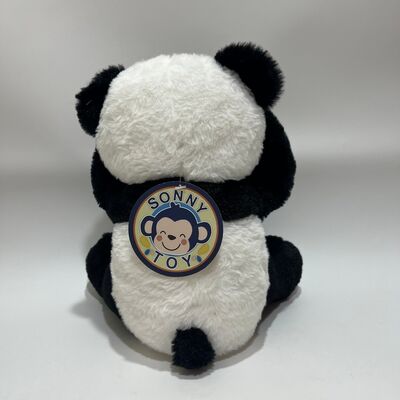 Peluche Panda Peek-a-Boo interattivo con funzione di ripetizione e musica Simpatico giocattolo a nascondino sdraiato