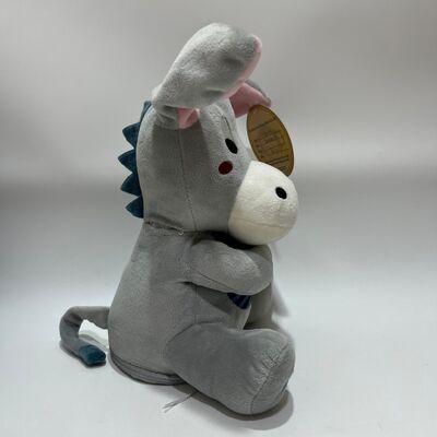 Interattivo Peek-a-Boo Asino giocattolo di peluche con voce e funzione musicale