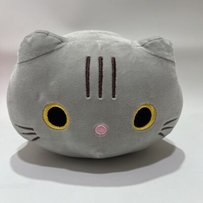 Lying Cat Plush Toy Three Colors Available Soft Cat Doll Cute Lying Cat Pillow Soothing Doll for Kids