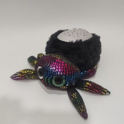 Proiettore Luminoso Notturno a Forma di Ragno Peluche con Musica