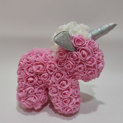 Peluche Unicorno Rosa di San Valentino Regalo Romantico