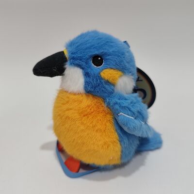 Giocattolo di peluche Kingfisher magnetici