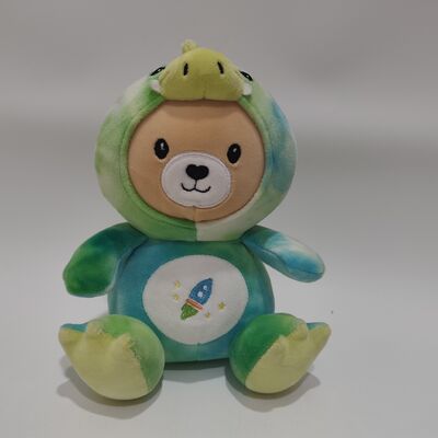 Giocattolo di peluche ibrido dinosauro-maiale carino